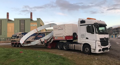 Transporte especial Gainza Garraioak